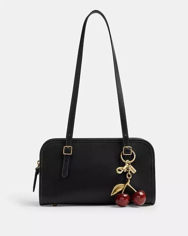 Coach cherry bag charm