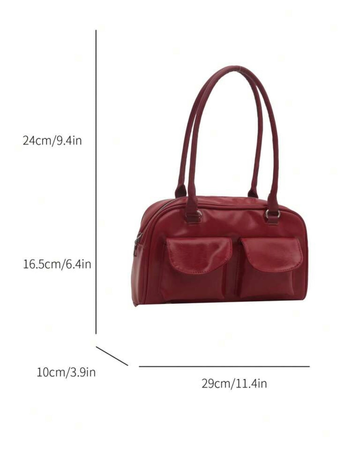 Standoil Chubby Bag-Maroon