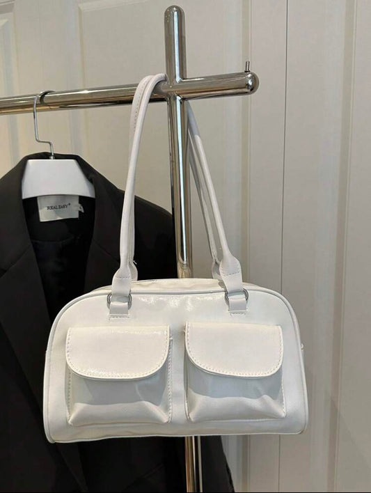 Standoil chubby bag-White