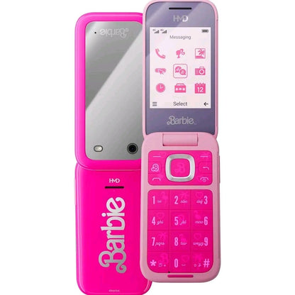 HMD Barbie Flip Phone ( full and half advance payment option available only)