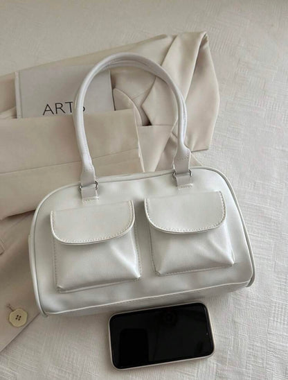 Standoil chubby bag-White