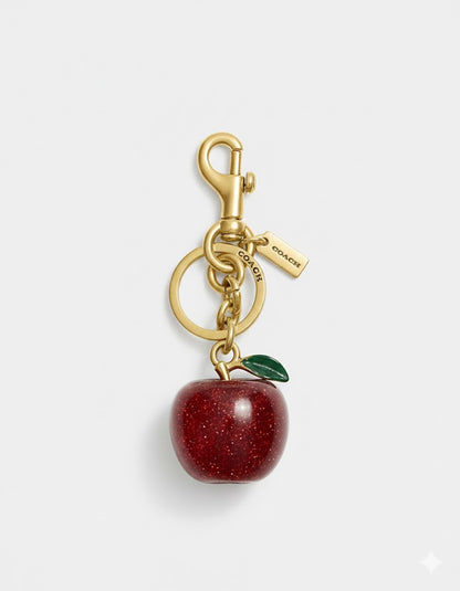 Coach apple charm