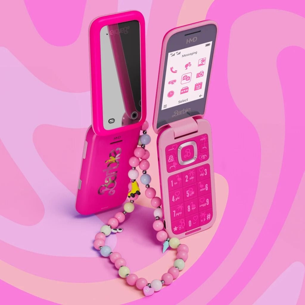 HMD Barbie Flip Phone ( full and half advance payment option available only)
