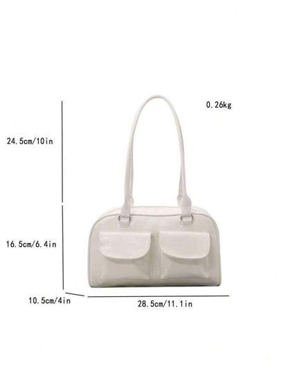 Standoil chubby bag-White