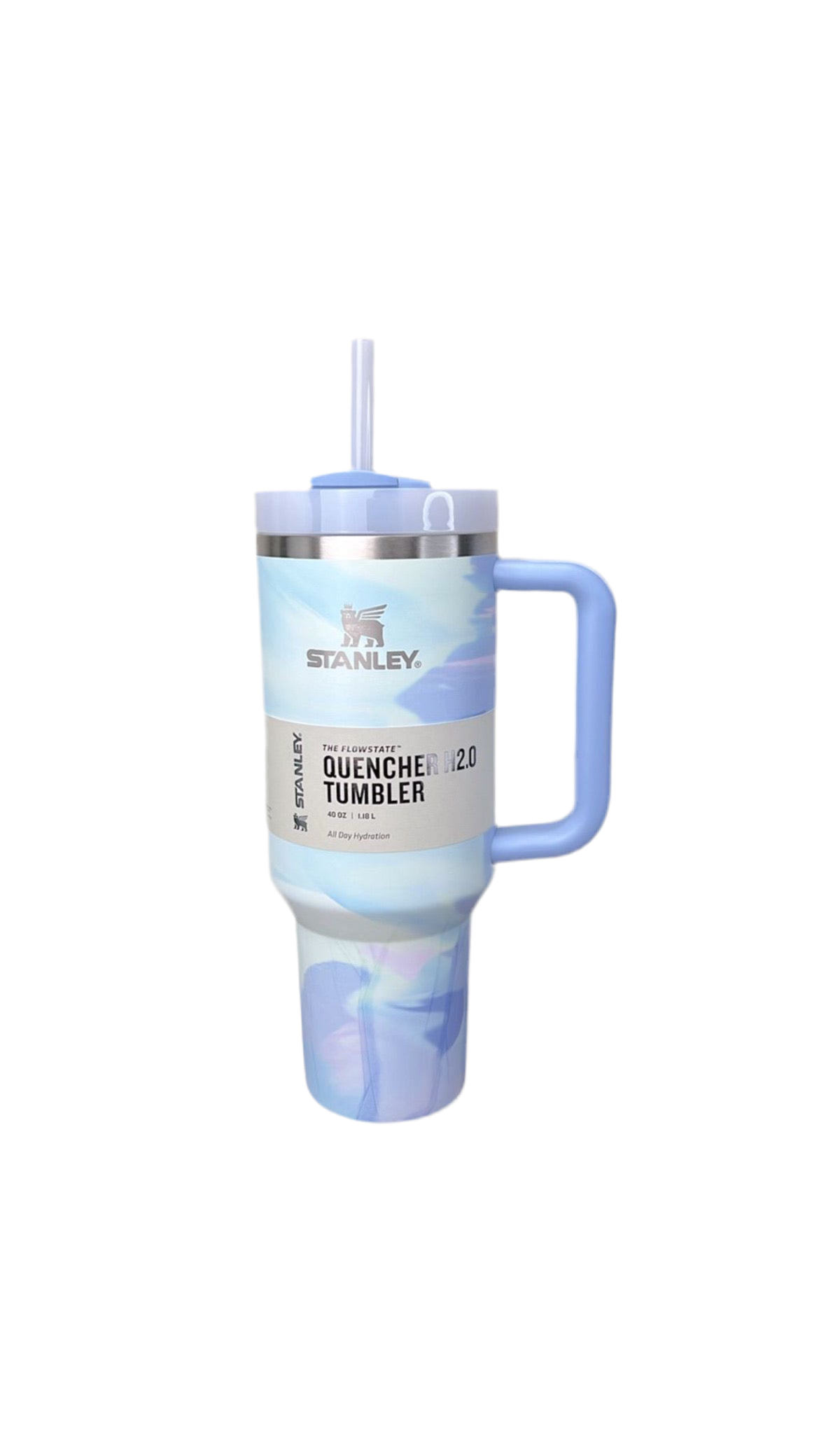 Stanley Cool Serene Brushstroke Quencher H2.0 Flowstate Tumbler