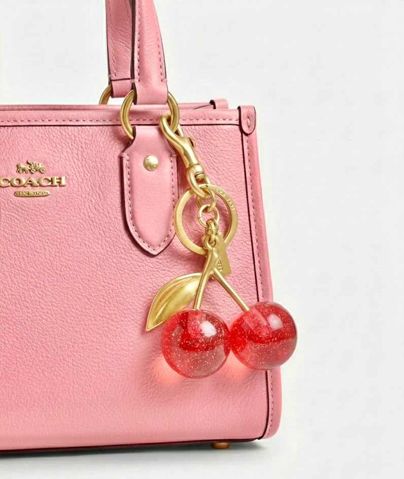 Coach Cherry charm