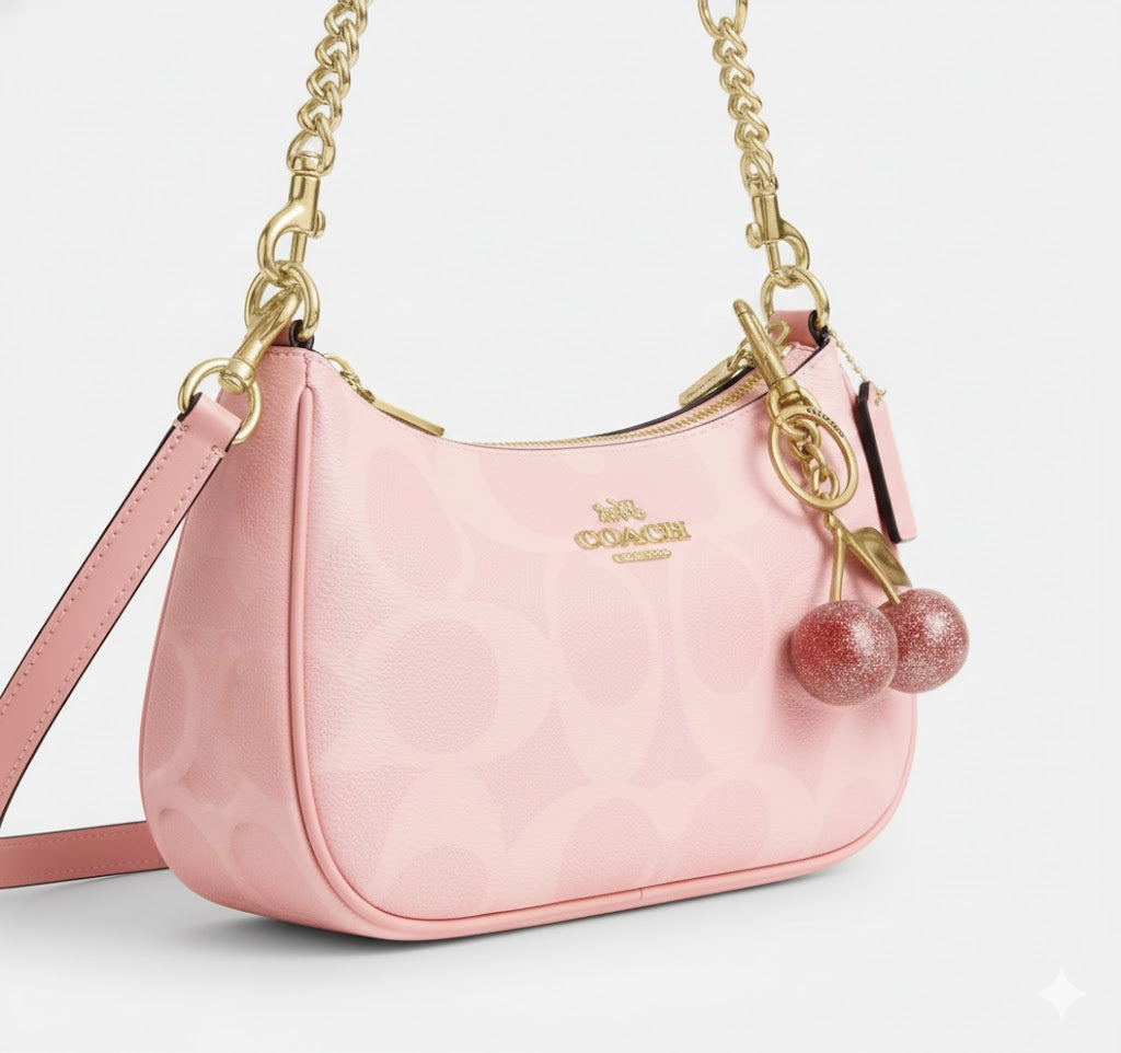 Coach Cherry charm
