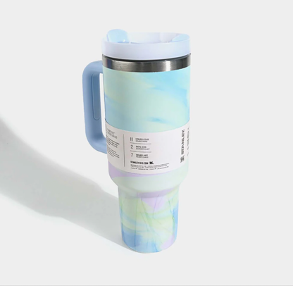 Stanley Cool Serene Brushstroke Quencher H2.0 Flowstate Tumbler