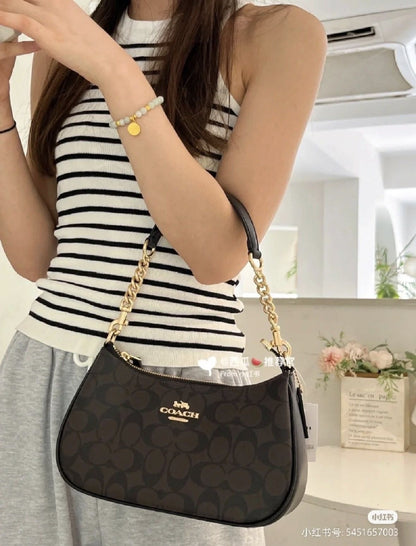 Coach Teri Shoulder Bag ( with Dust bag and Box )