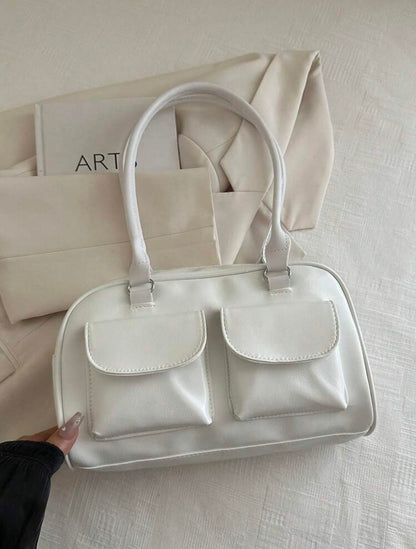 Standoil chubby bag-White