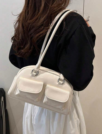 Standoil chubby bag-White