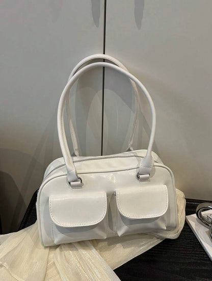 Standoil chubby bag-White