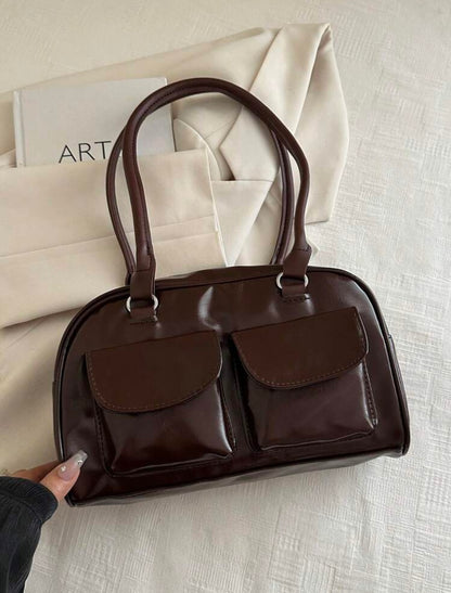 Standoil chubby bag-Chocolate Brown