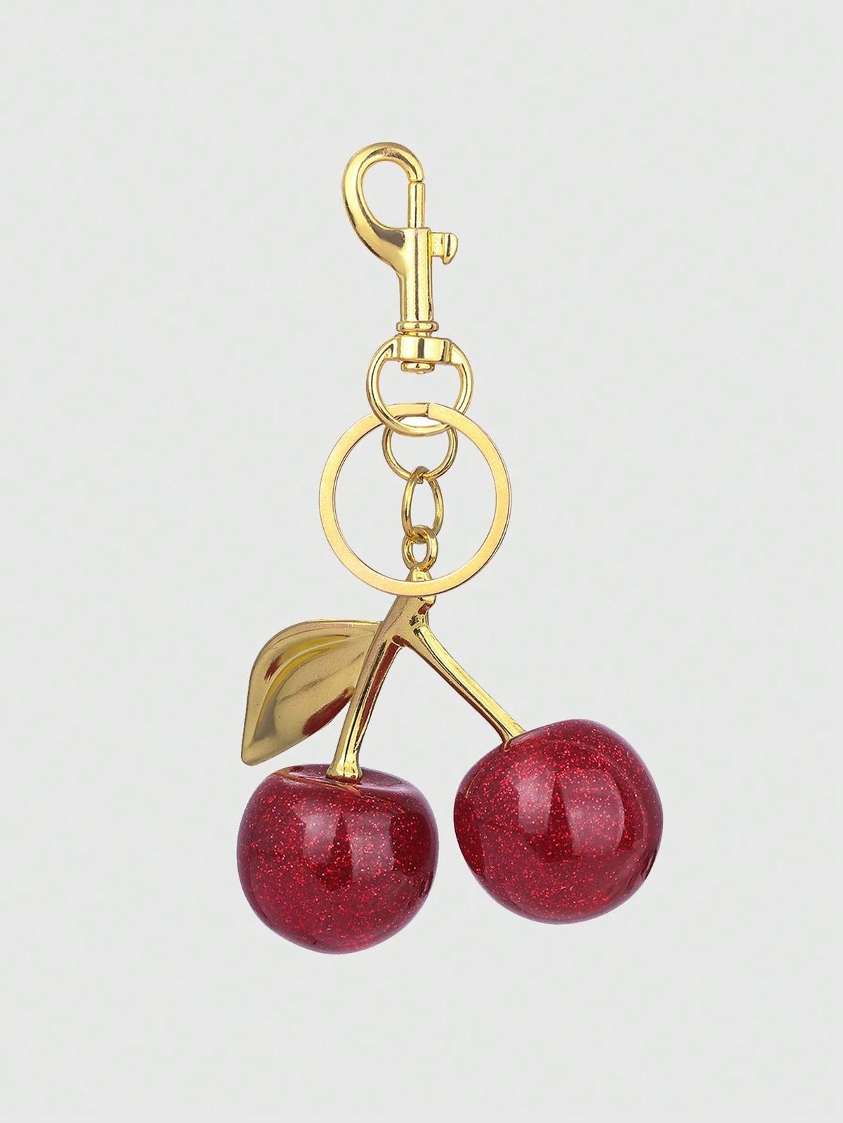 Coach cherry bag charm