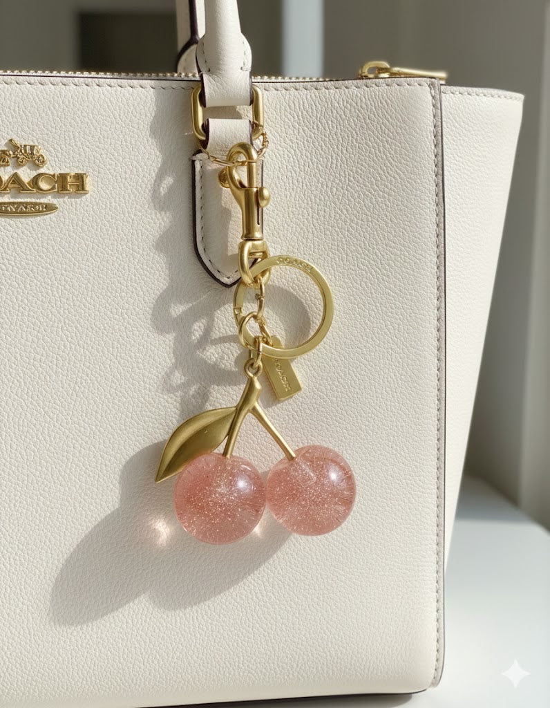 Coach Cherry charm
