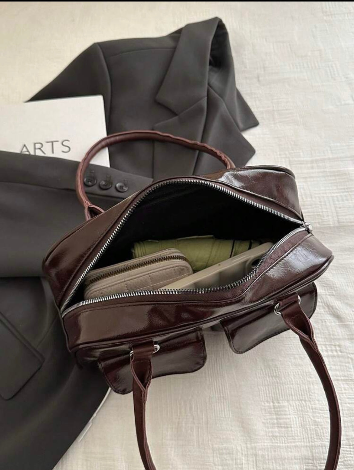 Standoil chubby bag-Chocolate Brown