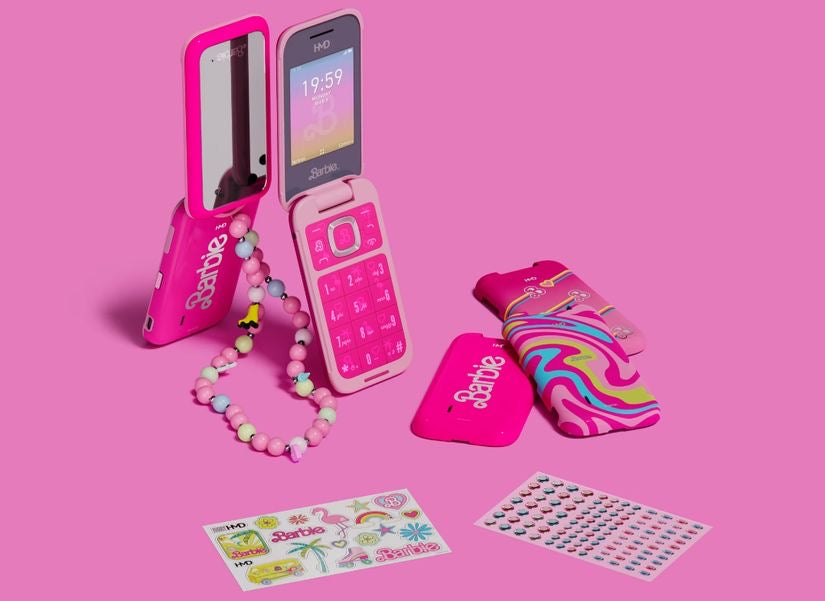 HMD Barbie Flip Phone ( full and half advance payment option available only)
