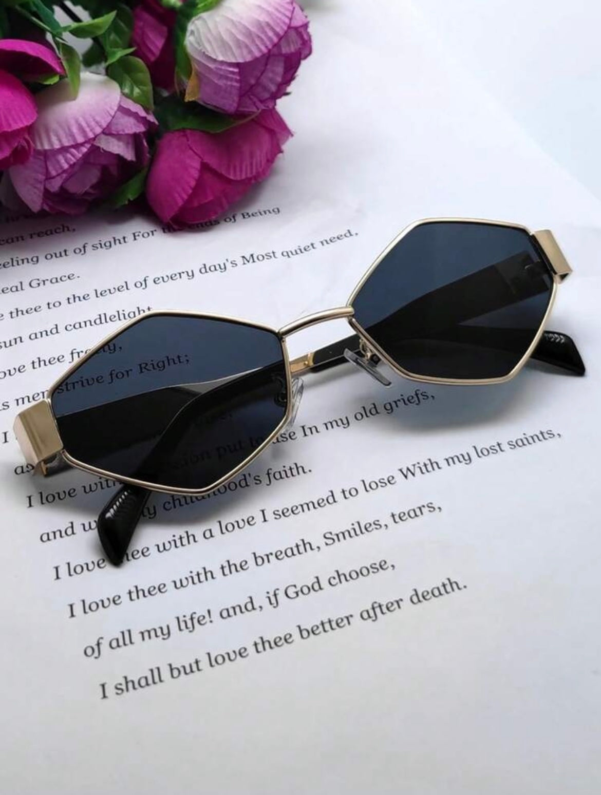 Hexagon Celine glasses