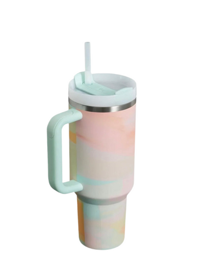 Stanley Warm Serene
Brushstroke Quencher
H2.0 Flowstate Tumbler