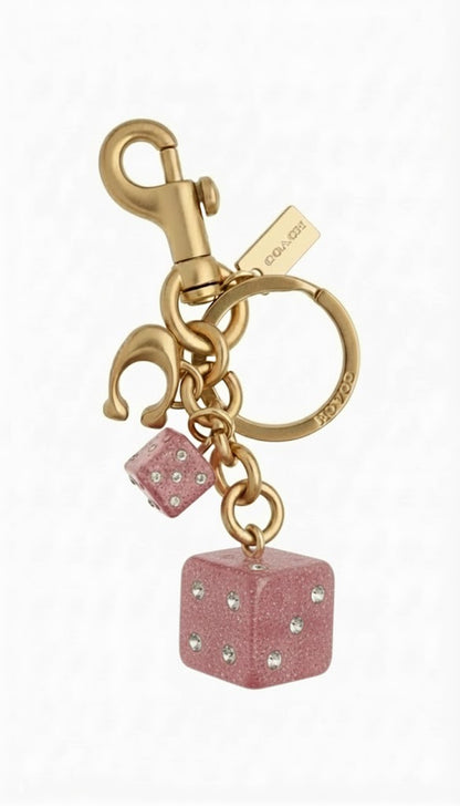Coach cluster dice charm