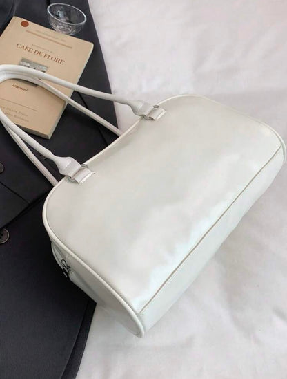 Standoil Chubby Bow Bag-white