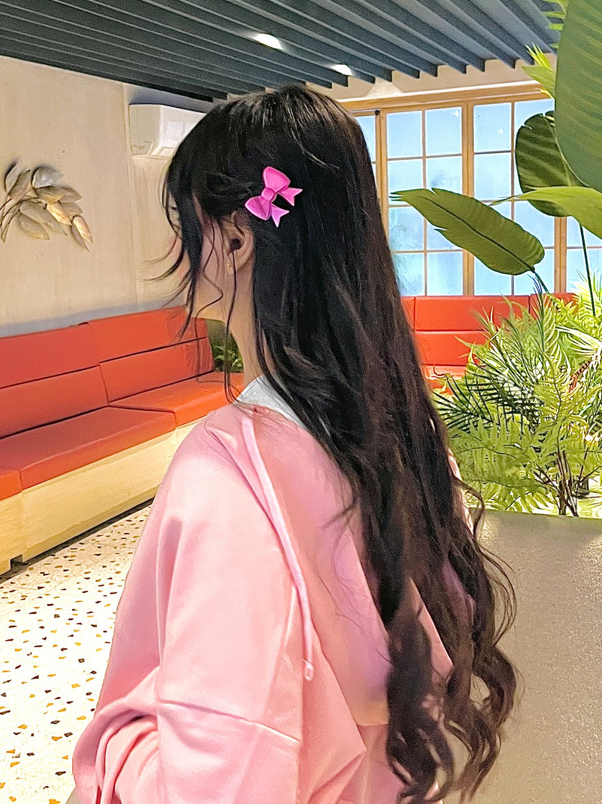 Bow hair clip